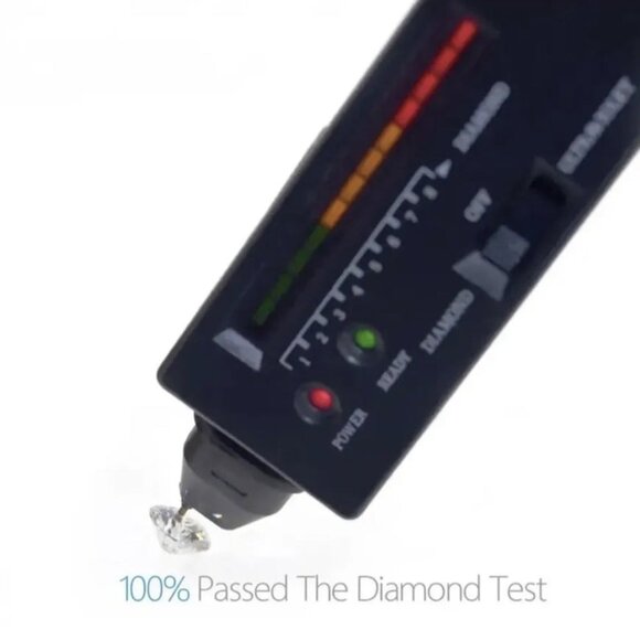 2.00 Carat Round Cut Real Moissanite 8mm Small Size D Color Clarity: VVS1 Purity - Picture 2 of 8